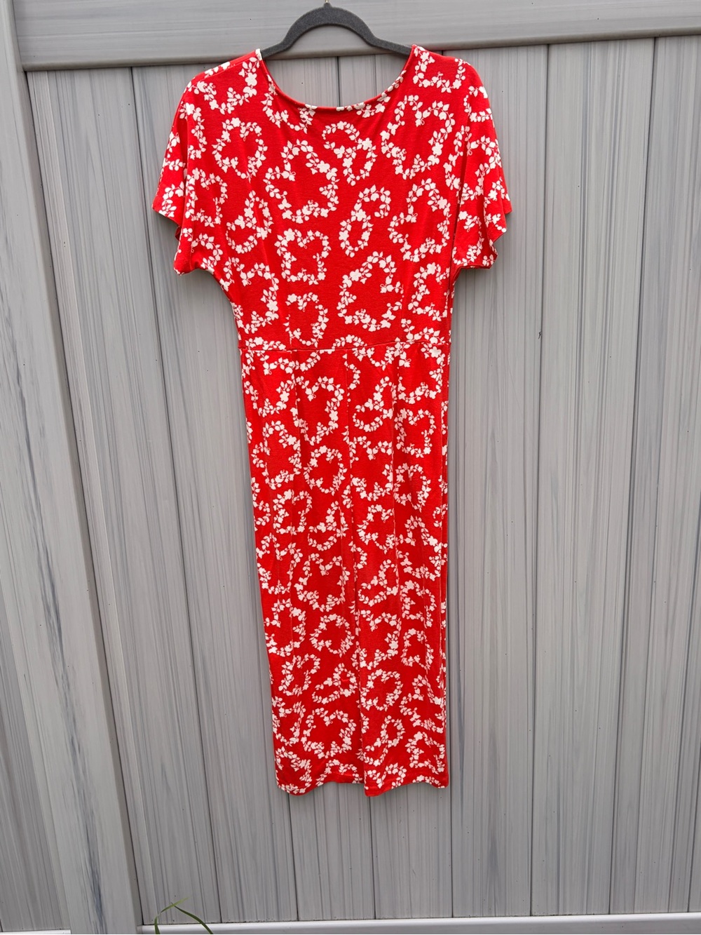 Boden Red Floral Maxi Dress - Picture 2 of 3